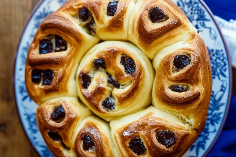 Chocolate Chip Vanilla Custard Brioches