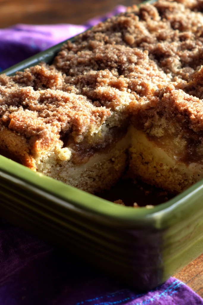 Classic Coffee Cake with Cinnamon Streusel