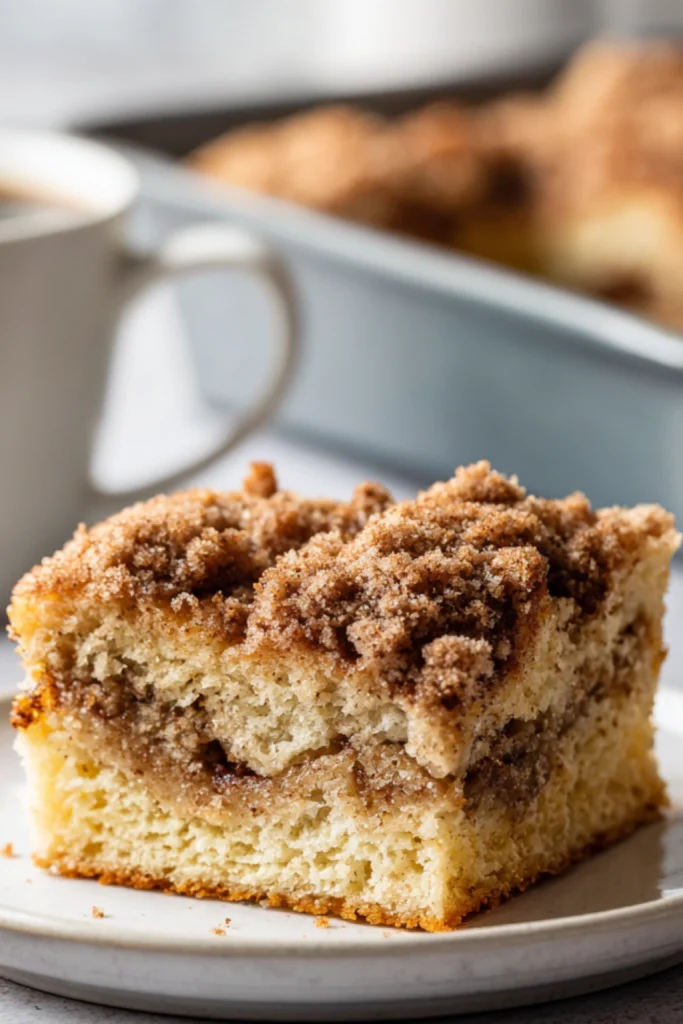 Classic Coffee Cake with Cinnamon Streusel