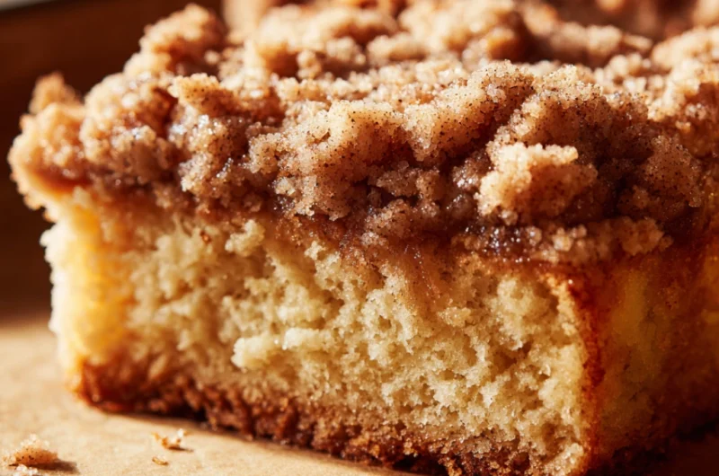 Classic Coffee Cake with Cinnamon Streusel