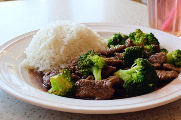 Homemade Crockpot Beef and Broccoli