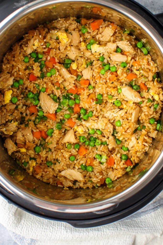 Instant Pot Chicken Fried Rice