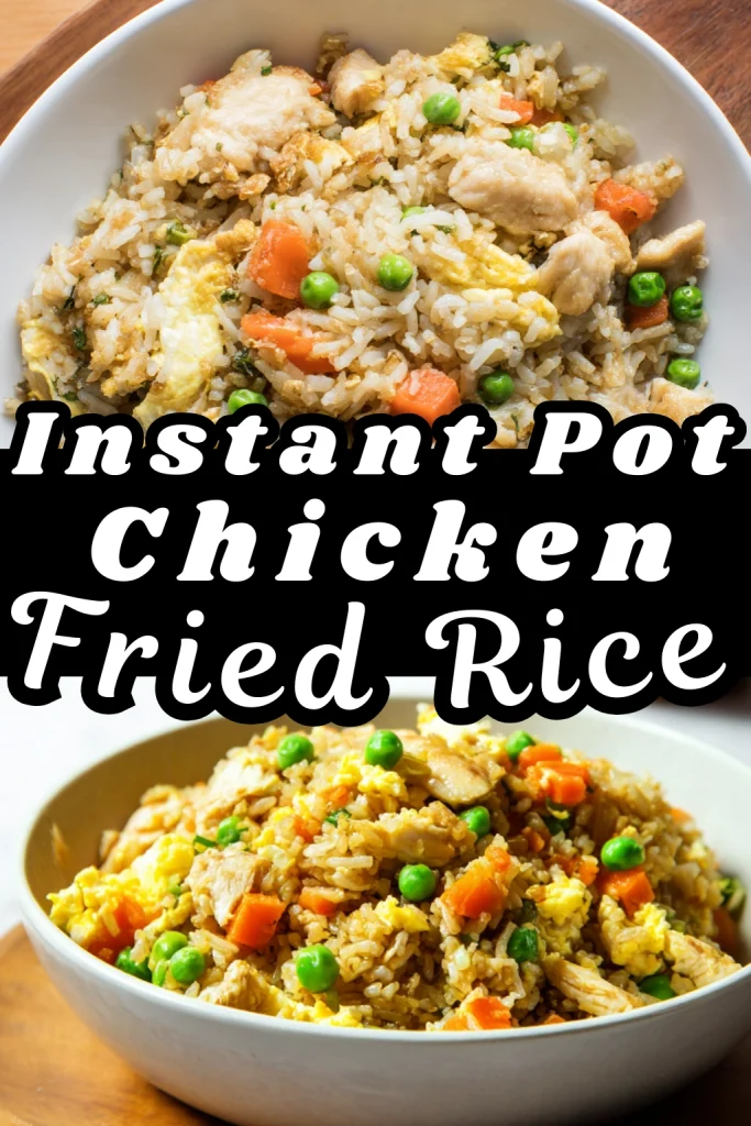 Instant Pot Chicken Fried Rice