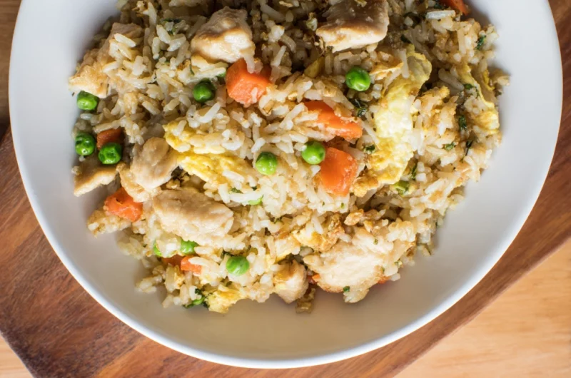 Instant Pot Chicken Fried Rice