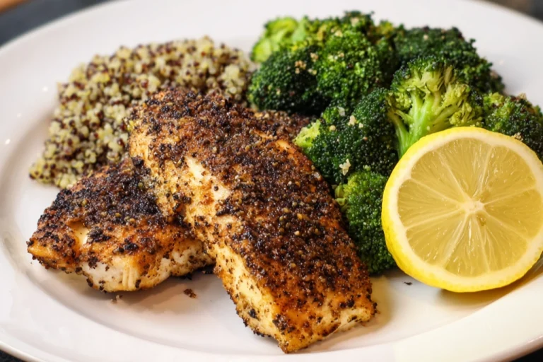 Homemade Parmesan Baked Fish