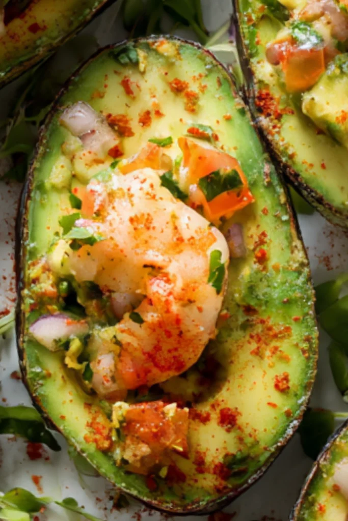 Shrimp Stuffed Avocados