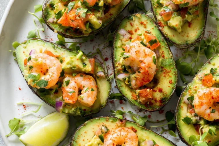Shrimp Stuffed Avocados
