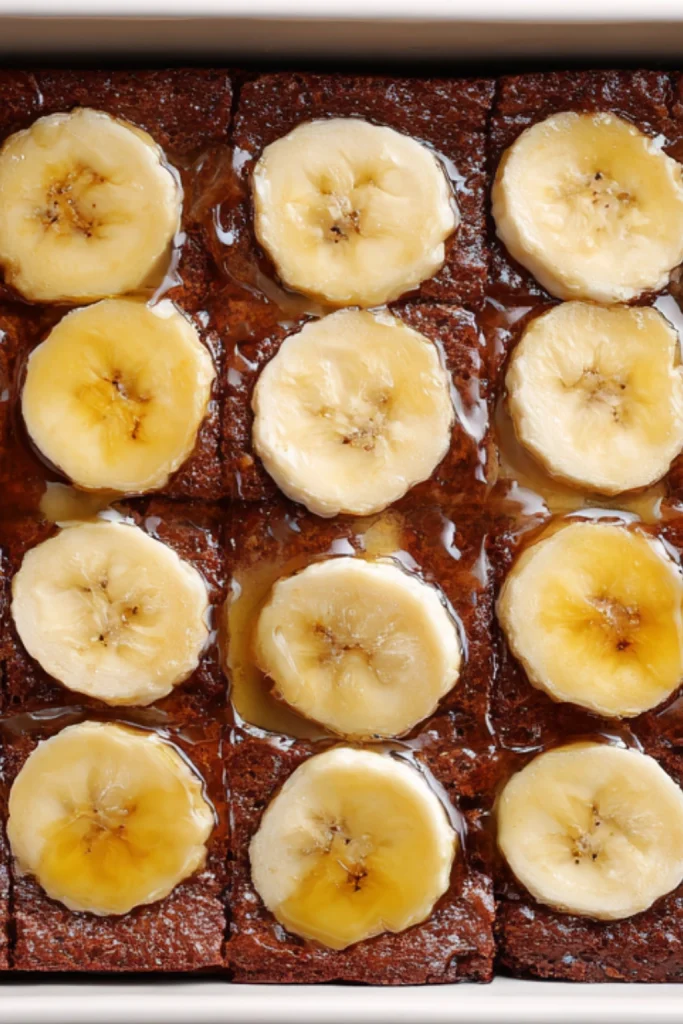 Easy Banana Bread Brownies