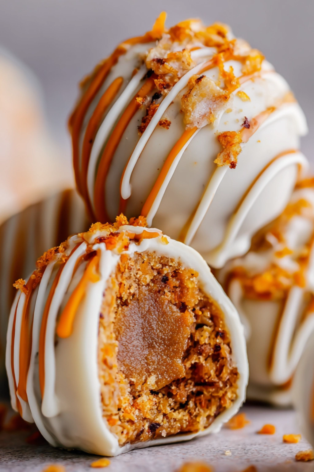 Pumpkin Spice Cake Balls