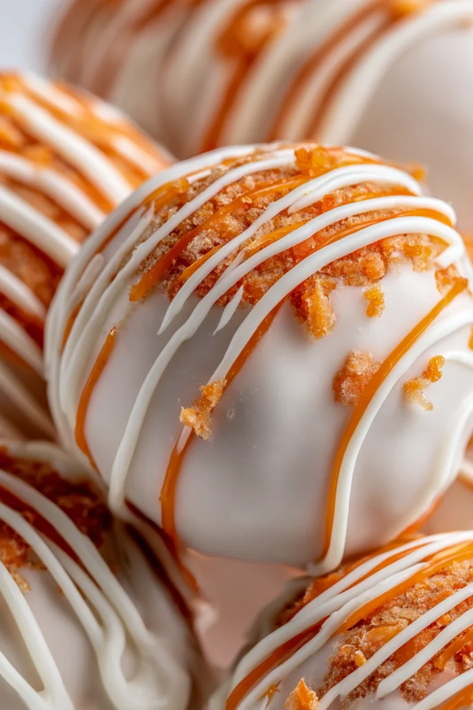 Pumpkin Spice Cake Balls