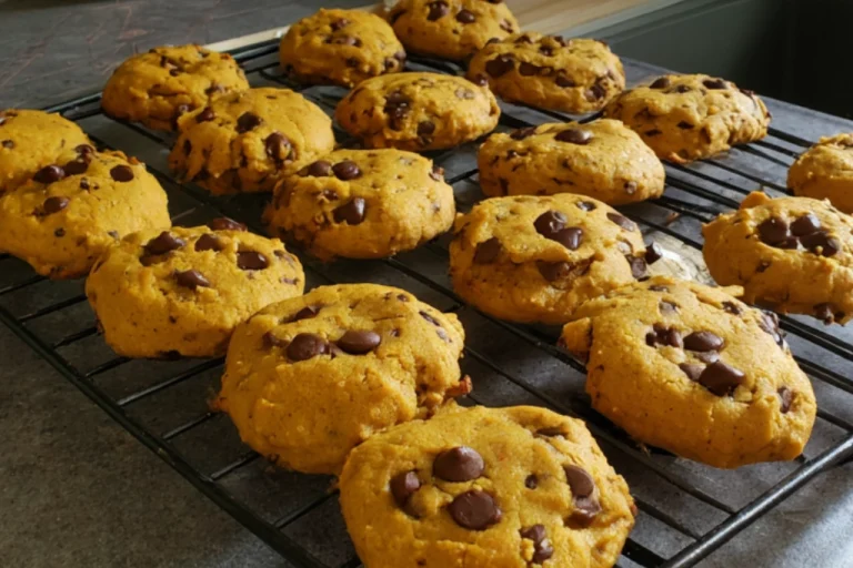pumpkin spice cake cookies