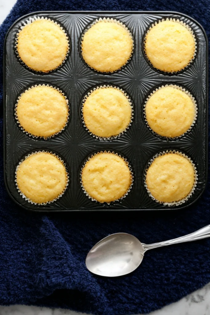Fluffy Japanese Cotton Cheesecake Cupcakes
