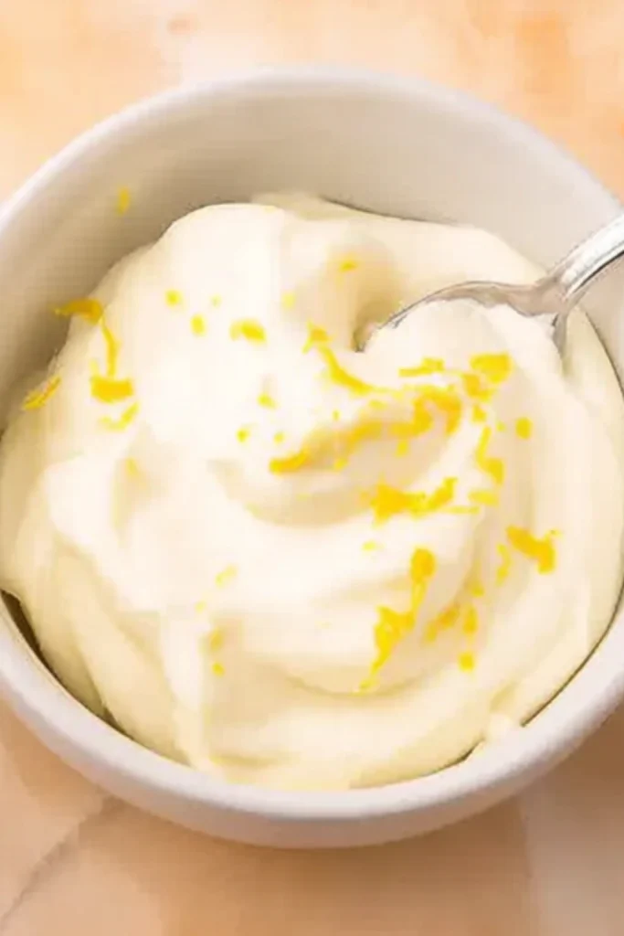 Fresh Lemon Mousse