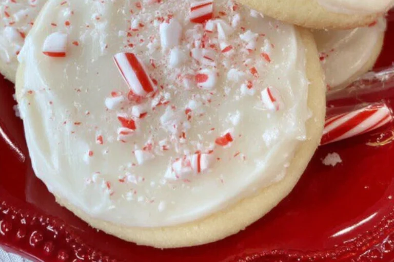 Peppermint Butter Cookies