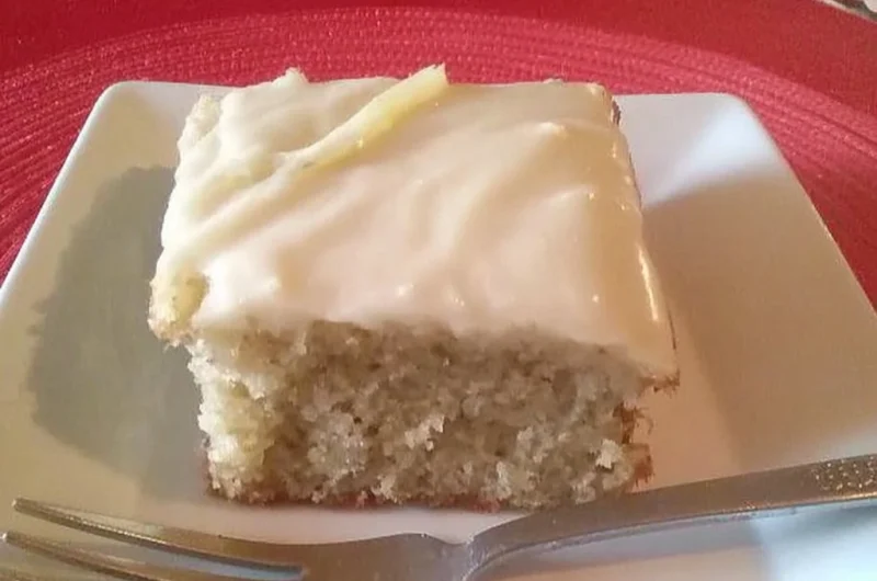 Banana Cake with Cream Cheese Frosting