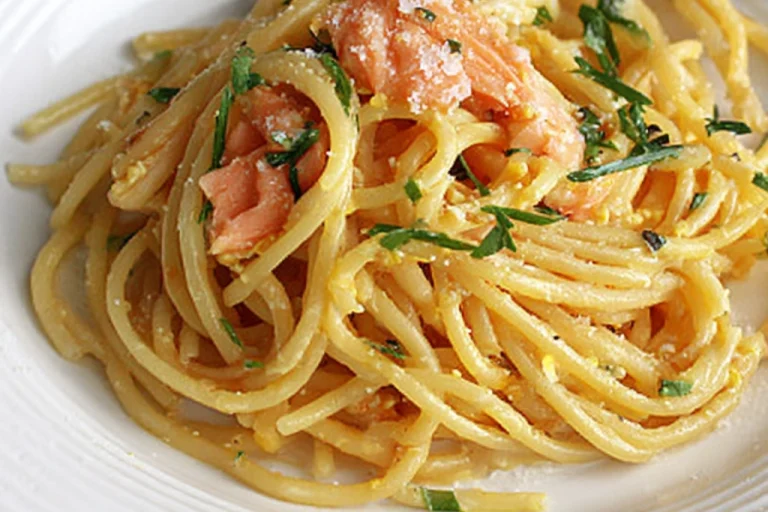 Easy Smoked Salmon Carbonara