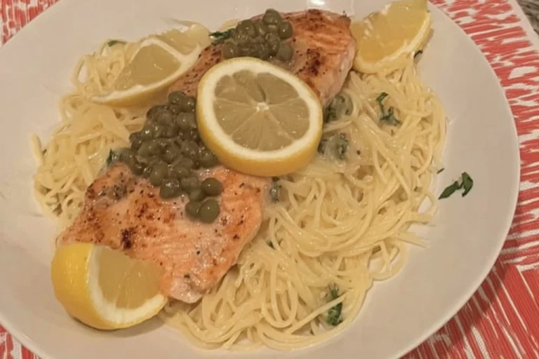 Homemade Smoked Salmon Linguine