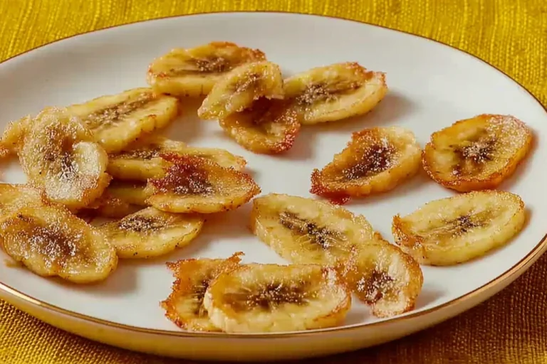 Cinnamon-Sugar Air Fryer Banana Chips