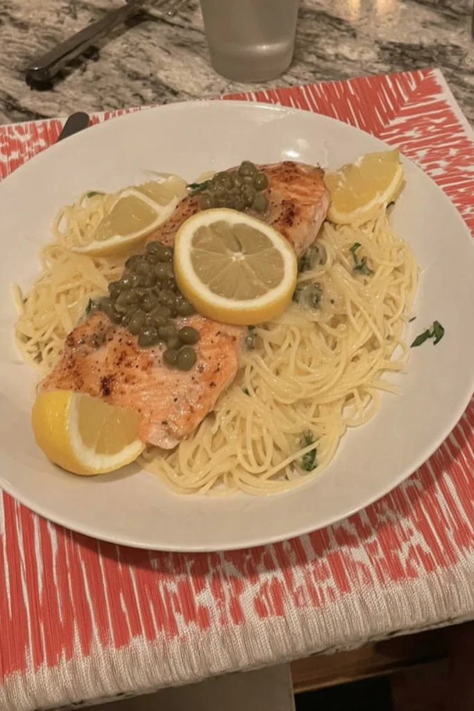 Homemade Smoked Salmon Linguine