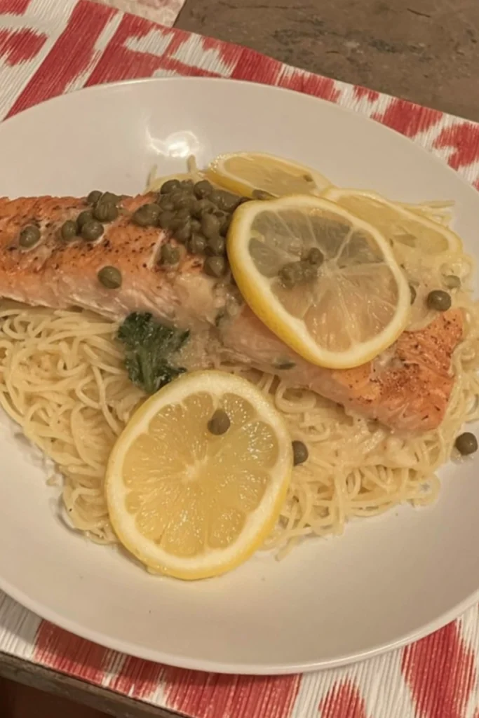 Homemade Smoked Salmon Linguine