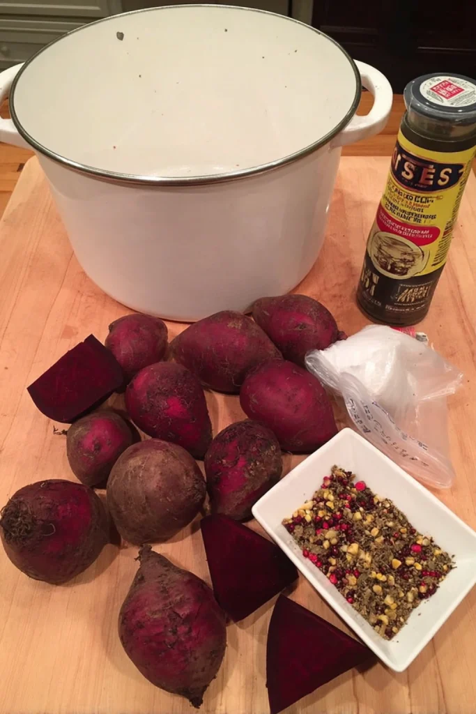 Homemade Pickled Beets