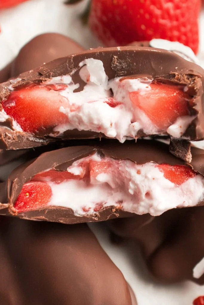 Chocolate Strawberry Yogurt Clusters Recipe