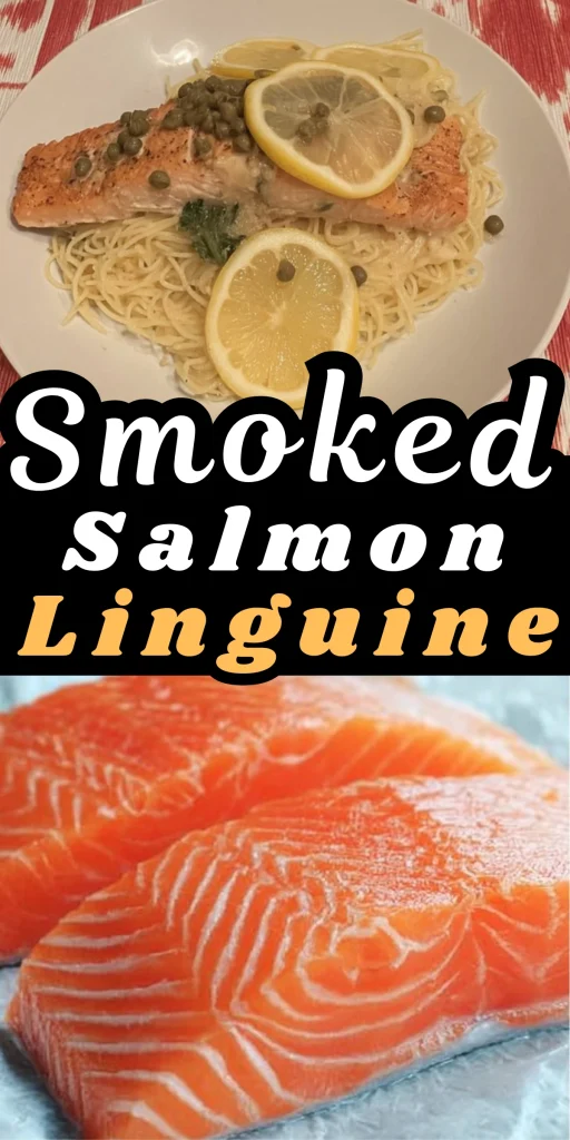 Homemade Smoked Salmon Linguine