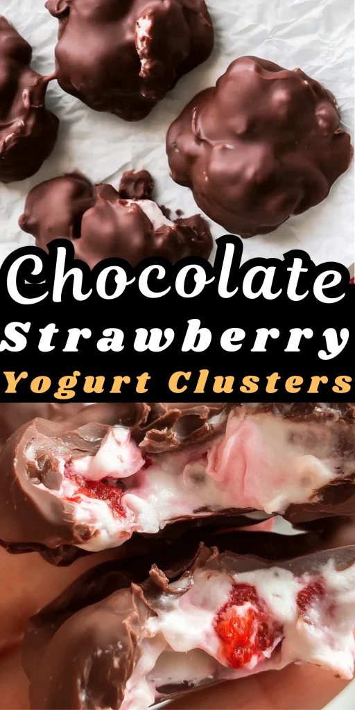 Chocolate Strawberry Yogurt Clusters Recipe