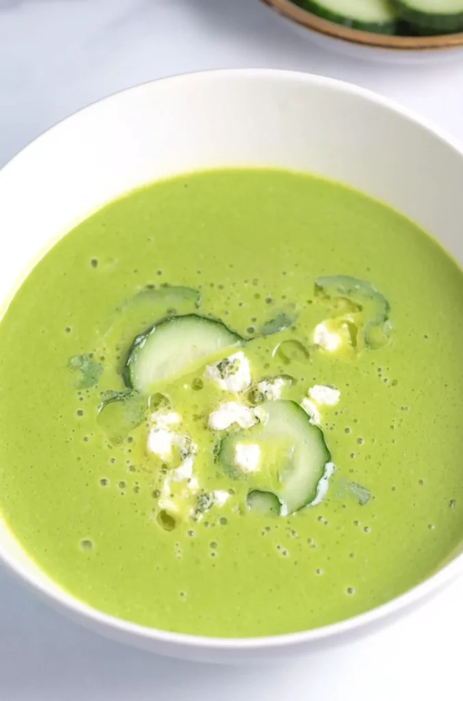 Easy Cucumber Gazpacho
