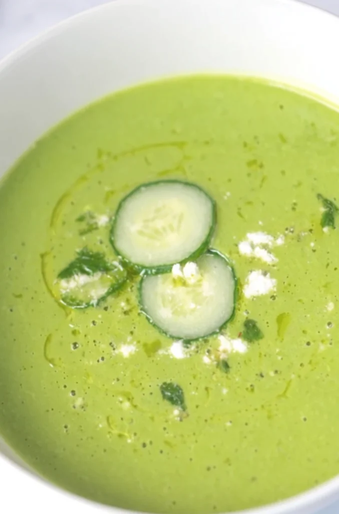 Easy Cucumber Gazpacho