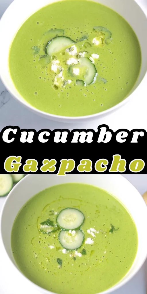 Easy Cucumber Gazpacho