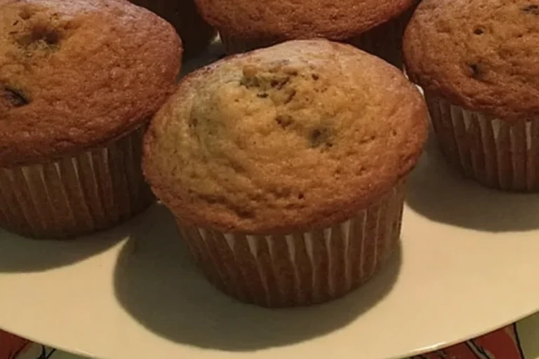 Easy Vanilla Muffins "Easy Ingredients, No Eggs"
