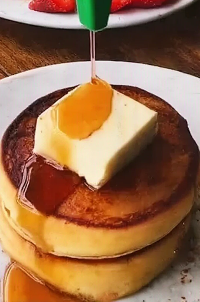 Fluffy Japanese Soufflé Pancakes