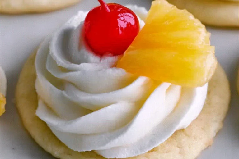 Pina Colada Crumbl Cookies