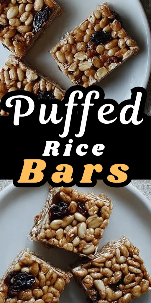 Puffed Rice Bars Recipe
