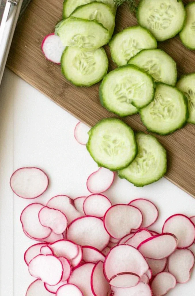 Cucumber Radish Salad