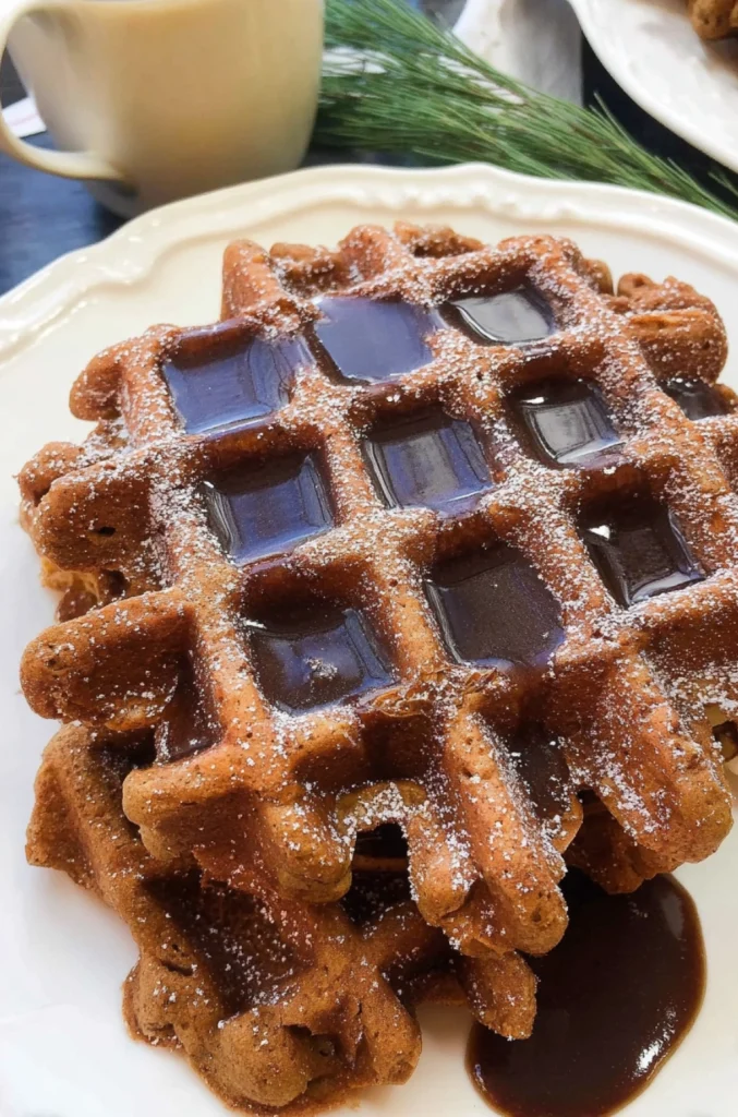 Gingerbread Waffles