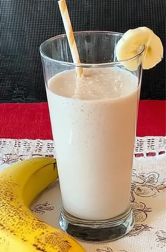 Homemade Banana Milk