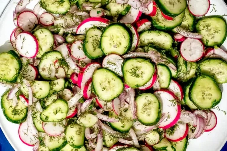 Cucumber Radish Salad