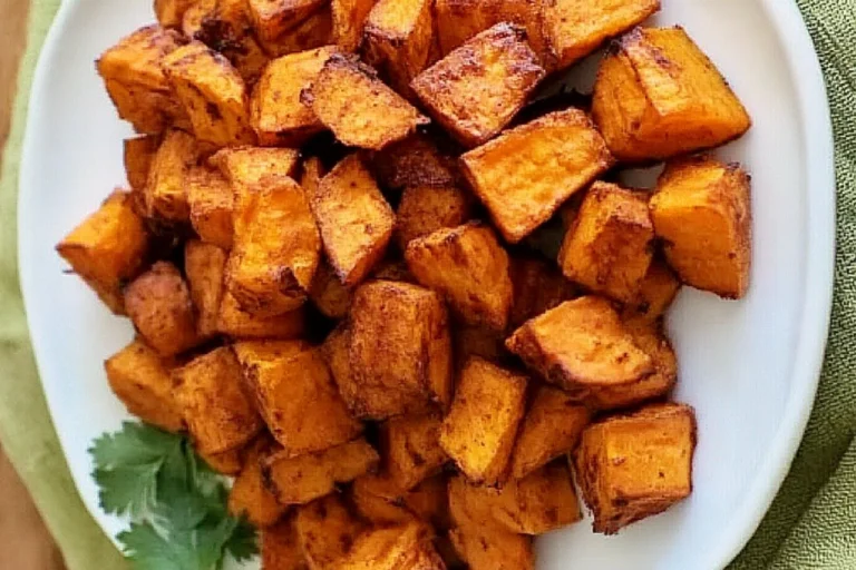 Air Fryer Sweet Potatoes