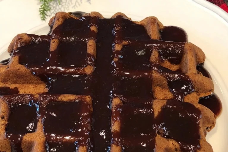 Gingerbread Waffles