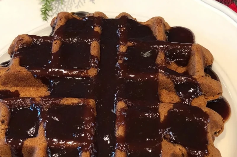 Gingerbread Waffles