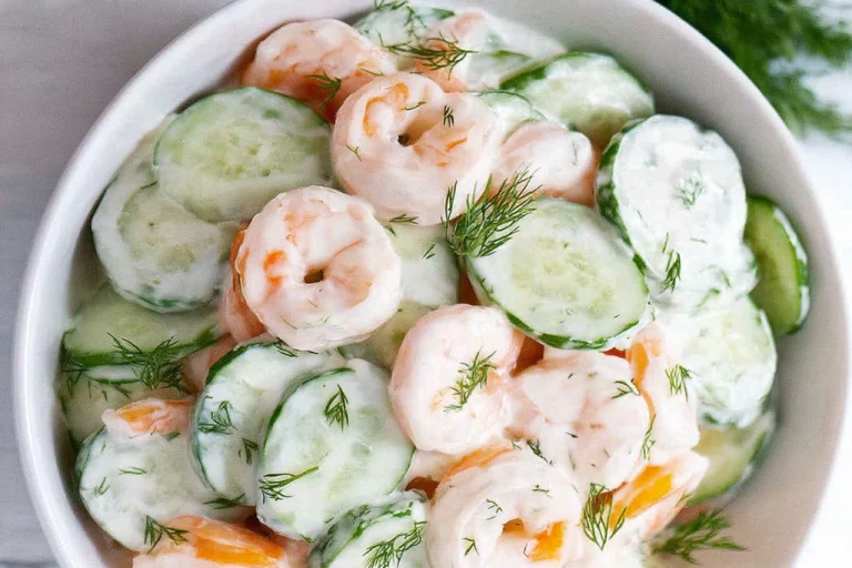 Cucumber Shrimp Salad