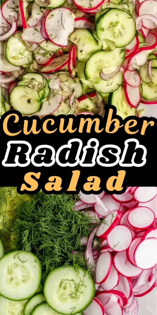 Cucumber Radish Salad