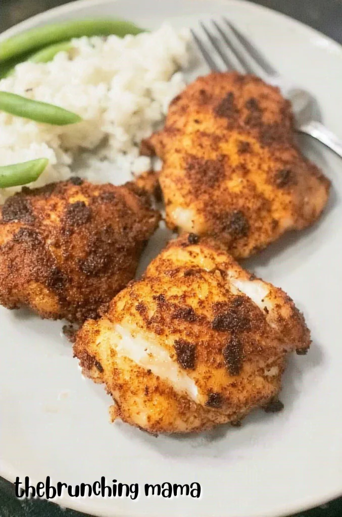 Baked Boneless Chicken Thighs