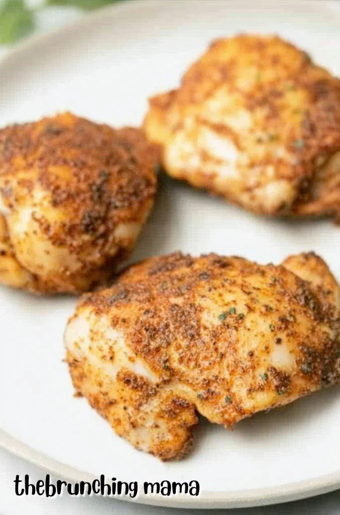 Baked Boneless Chicken Thighs