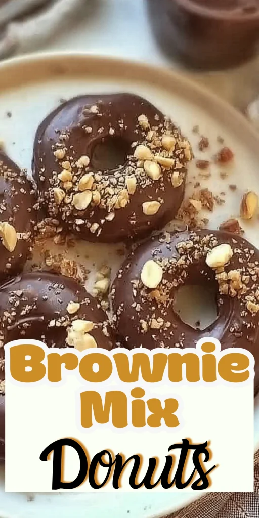 Brownie Mix Donuts