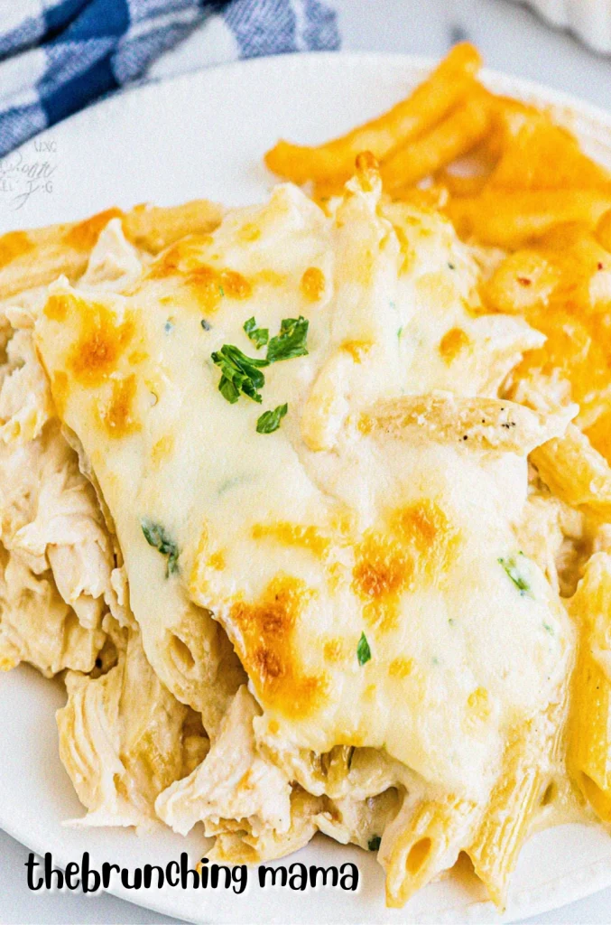 Creamy Chicken Alfredo Bake