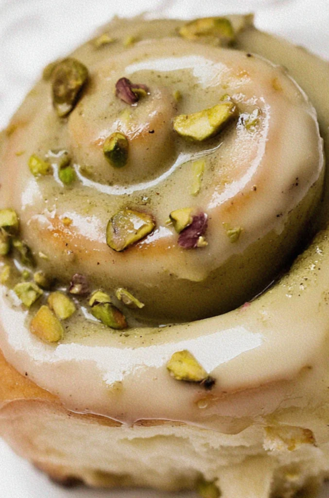 Pistachio Cinnamon Rolls