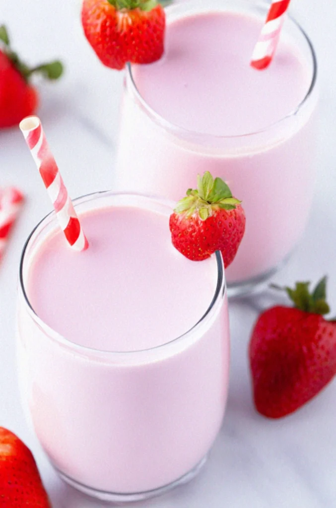 Easy Strawberry Milk